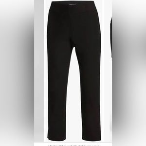 Eileen Fisher Washable stretch crepe pant black color size large